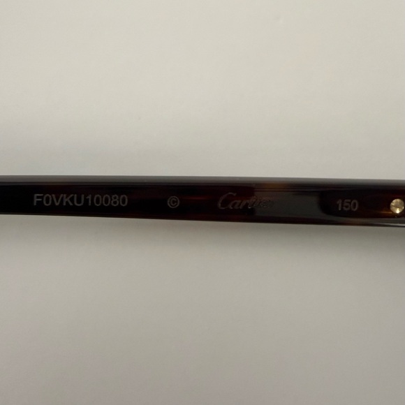 NWT!!! Cartier men sunglasses CT0159SA 002 Authentic Retail 1050$ - Picture 5 of 7